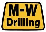 M-W Drilling logo in black and yellow color